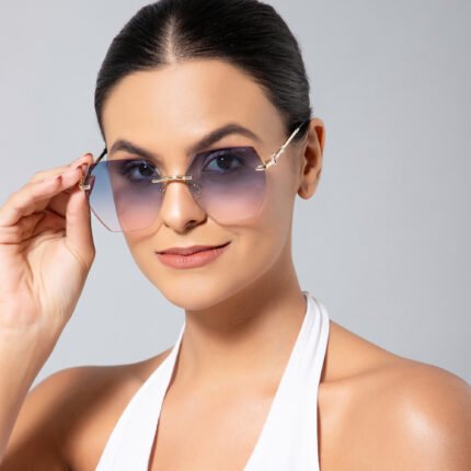 Idor Hexagonal Style Women's Sunglass