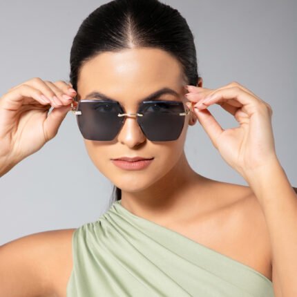 Idor Hexagonal Style Women's Sunglass