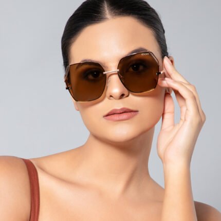 Idor Hexagonal Style Women's Sunglass